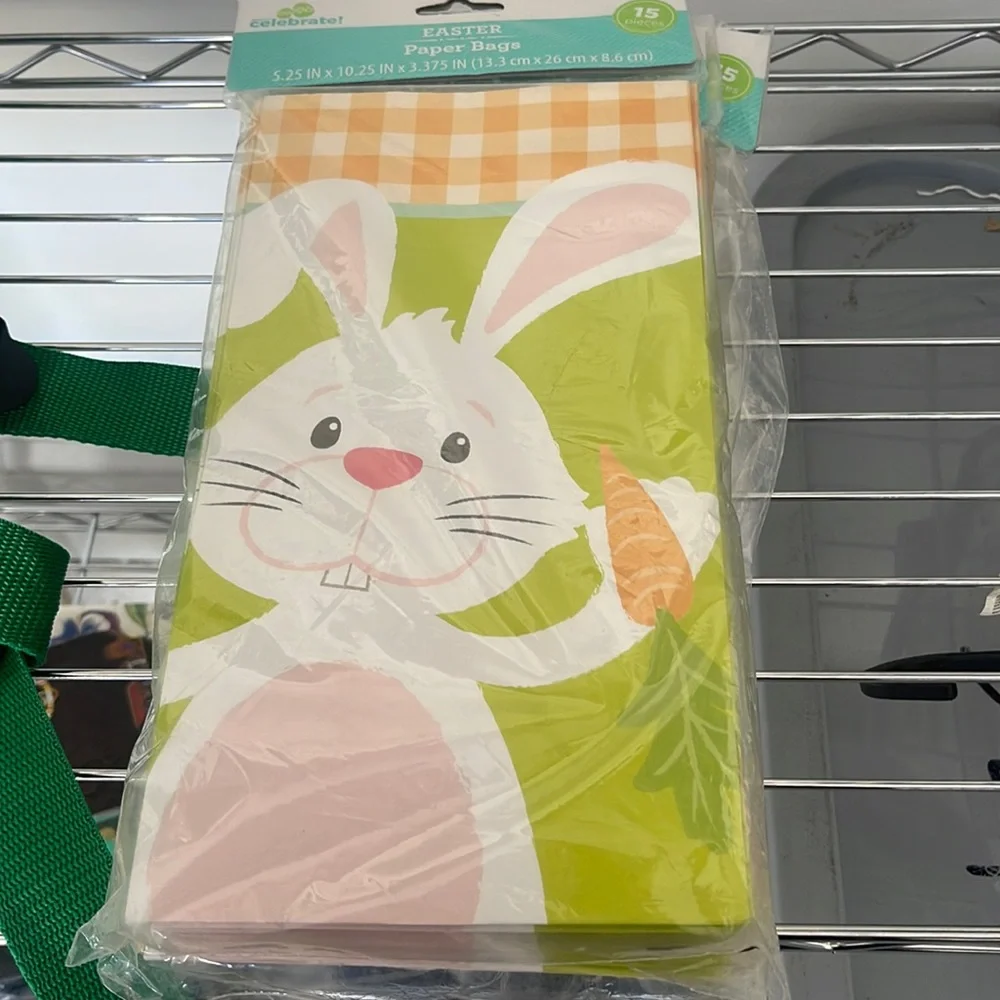 45 Easter paper bags 5.25”x 10.25”
